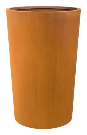 G21 Corten Round rezavě hnědý 65 x 100 x 65 cm dekorační květináč