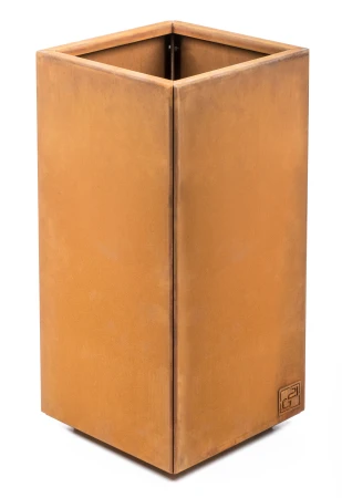 G21 Corten Square rezavě hnědý 30 x 60 x 30 cm květináč