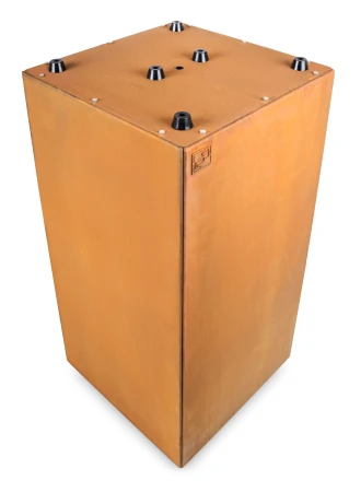 G21 Corten Square rezavě hnědý venkovní květináč 50 x 100 x 50 cm