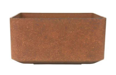 G21 Element Square hnědý 50 x 25 x 50 cm plastový květináč