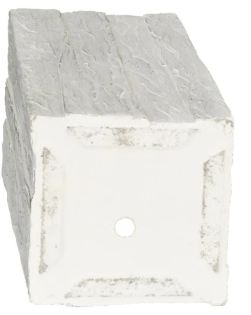 G21 Fossil Tube šedý 50 cm dekorativní květináč