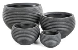 G21 Květináč Lava Ring 29 x 29 x 19