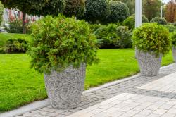 G21 Květináč Natur Plump 36 x 50 x 36