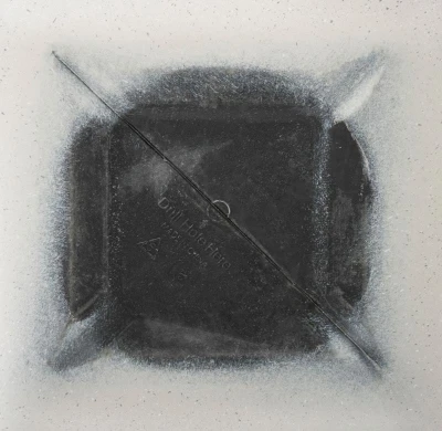 G21 Květináč Sand Cube 38 x 38 x 37