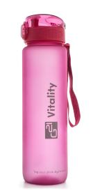 G21 Láhev na pití, 1000 ml, růžová-zmrzlá
