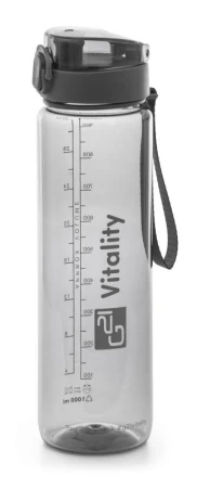 G21 Láhev na pití, 1000 ml, šedá G21 Láhev na pití, 1000 ml, šedá