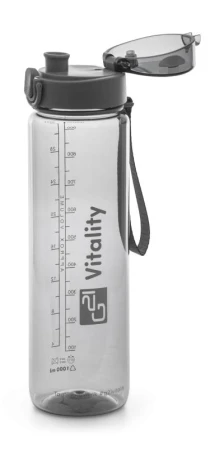 G21 Láhev na pití, 1000 ml, šedá