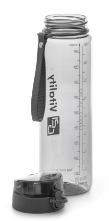 G21 Láhev na pití, 1000 ml, šedá