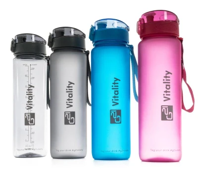 G21 Láhev na pití, 1000 ml, šedá