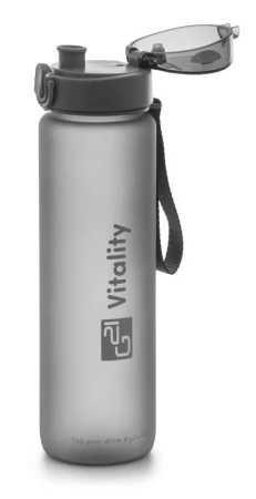 G21 Láhev na pití, 1000 ml, šedá-zmrzlá