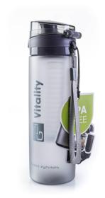 G21 Láhev na smoothie/juice, 600 ml, šedá-zmrzlá (VÝPRODEJ)