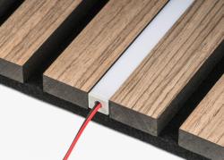 G21 LED osvětlení pro akustické panely 200 cm, teplá žlutá, 24V