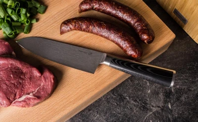 G21 Nůž Damascus Premium 13 cm, Santoku