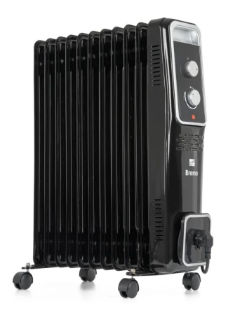 G21 Olejový radiátor Bromo černý, 11 žeber, 2500 W