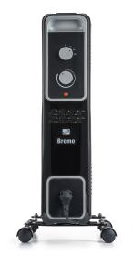 G21 Olejový radiátor Bromo černý, 9 žeber, 2000 W