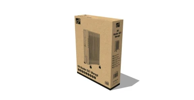 G21 Olejový radiátor Merapi čierny, 11 rebier, 2500 W
