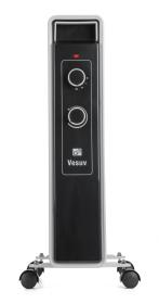 G21 Olejový radiátor Vesuv bílý, 9 žeber, 2000 W