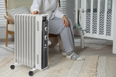 G21 Olejový radiátor Vesuv bílý, 9 žeber, 2000 W