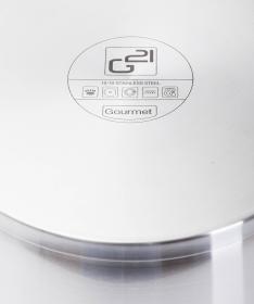 G21 Pánev Gourmet Magic 28 cm s poklicí, nerez