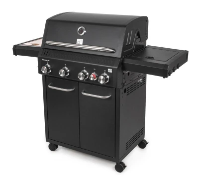 G21 Plynový gril Alabama Black BBQ Premium Line, 5 hořáků + zdarma redukční ventil