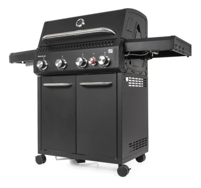 G21 Plynový gril Alabama Black BBQ Premium Line, 5 hořáků + zdarma redukční ventil