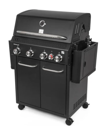 G21 Plynový gril Alabama Black BBQ Premium Line, 5 hořáků + zdarma redukční ventil