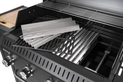 G21 Plynový gril Alabama Black BBQ Premium Line, 5 hořáků + zdarma redukční ventil
