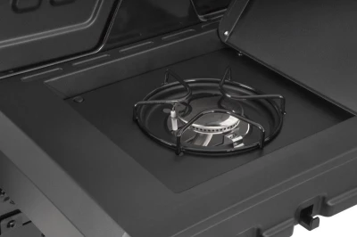 G21 Plynový gril Alabama Black BBQ Premium Line, 5 hořáků + zdarma redukční ventil