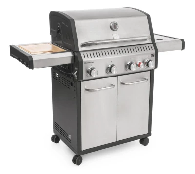 G21 Plynový gril Alabama Silver BBQ Premium Line, 5 hořáků + zdarma redukční ventil