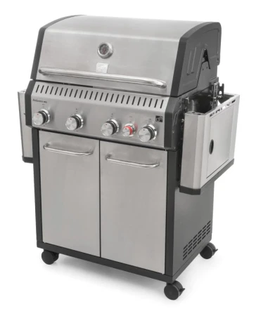 G21 Plynový gril Alabama Silver BBQ Premium Line, 5 hořáků + zdarma redukční ventil