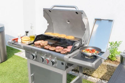 G21 Plynový gril California BBQ Premium line 4 horáky + zadarmo redukčný ventil