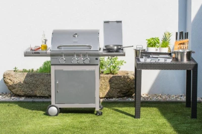 G21 Plynový gril California BBQ Premium line 4 horáky + zadarmo redukčný ventil