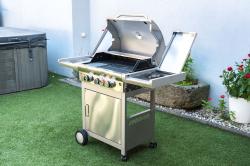 G21 Plynový gril California BBQ Premium line 4 hořáky + zdarma redukční ventil