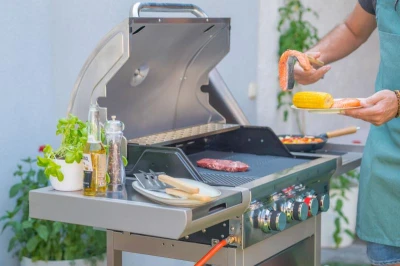 G21 Plynový gril California BBQ Premium line 4 horáky + zadarmo redukčný ventil