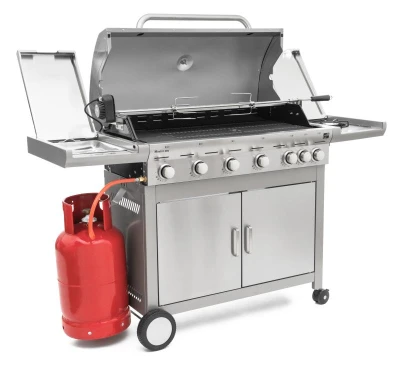 G21 Plynový gril Mexico BBQ Premium line, 7 horákov + zadarmo redukčný ventil