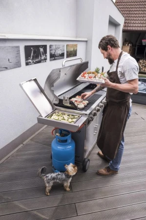 G21 Plynový gril Mexico BBQ Premium line, 7 horákov + zadarmo redukčný ventil
