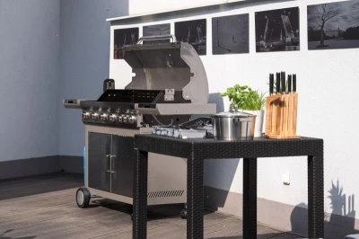 G21 Plynový gril Mexico BBQ Premium line, 7 horákov + zadarmo redukčný ventil