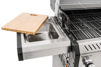 G21 Plynový gril Nebraska BBQ Premium line, 6 hořáků + zdarma redukční ventil
