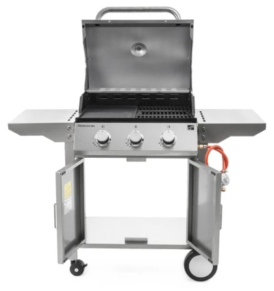 G21 Plynový gril Oklahoma BBQ Premium Line 3 hořáky + zdarma redukční ventil