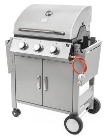 G21 Plynový gril Oklahoma BBQ Premium Line 3 hořáky + zdarma redukční ventil