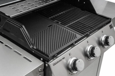 G21 Plynový gril Oklahoma BBQ Premium Line 3 hořáky + zdarma redukční ventil