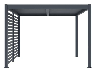 G21 Příslušenství fixní lamelová stěna 2,8x2,2 m pro pergolu Austin
