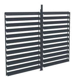 G21 Příslušenství otočná lamelová stěna 2,8x2,2 m pro pergolu Austin