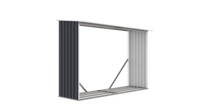 G21 Přístřešek na dřevo WOH 181 - 242 x 75 cm, antracitový G21 Přístřešek na dřevo WOH 181 - 242 x 75 cm, antracitový