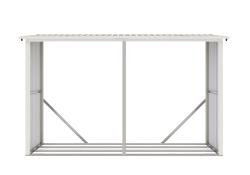 G21 Přístřešek na dřevo WOH 682 - 302 x 119 cm, šedý