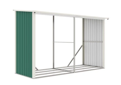 G21 Přístřešek na dřevo WOH 682 - 302 x 119 cm, zelený G21 Přístřešek na dřevo WOH 682 - 302 x 119 cm, zelený