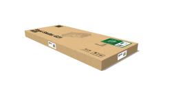 G21 Přístřešek na dřevo WOH 682 - 302 x 119 cm, zelený