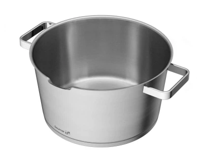 G21 Sada nádobí Gourmet Magic s cedníkem, 4 díly, nerez