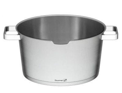 G21 Sada nádobí Gourmet Magic s cedníkem, 4 díly, nerez