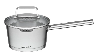 G21 Sada nádobí Gourmet Magic s cedníkem, 9 dílů, nerez